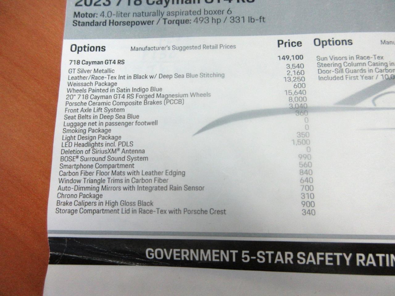 Porsche 718 Cayman  2023