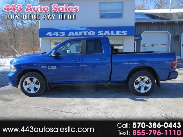 2014 RAM 1500 4WD Quad Cab 140.5" Sport