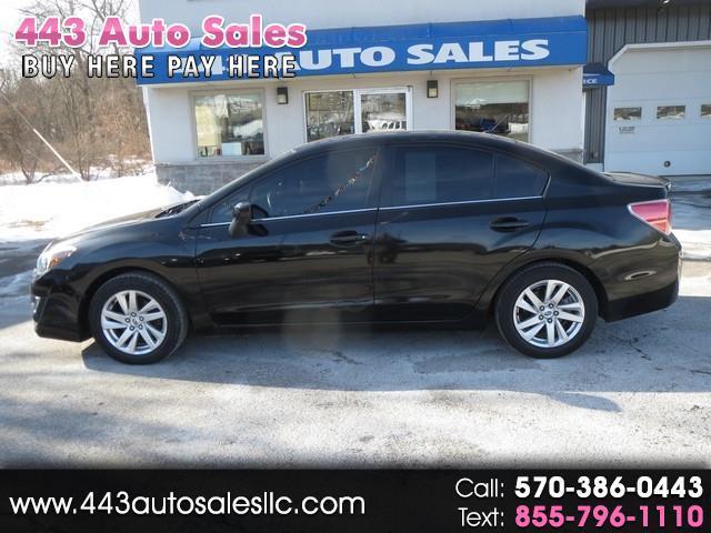 2016 Subaru Impreza Sedan 4dr CVT 2.0i Premium