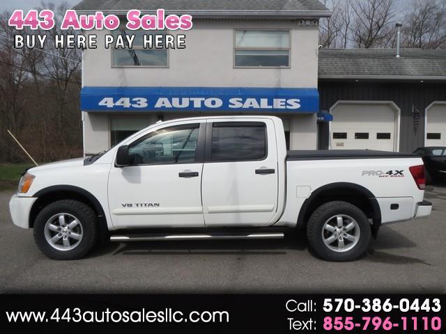 2011 Nissan Titan 4WD Crew Cab SWB PRO-4X
