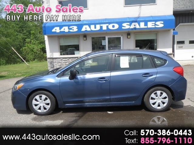Subaru Impreza Wagon 5dr Auto 2.0i 2012