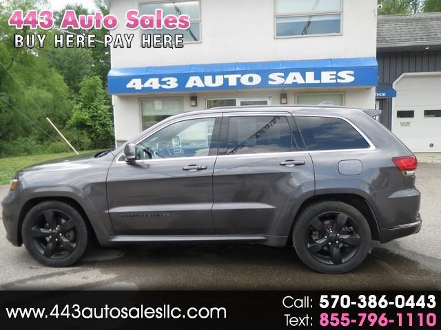 2016 Jeep Grand Cherokee 4WD 4dr High Altitude