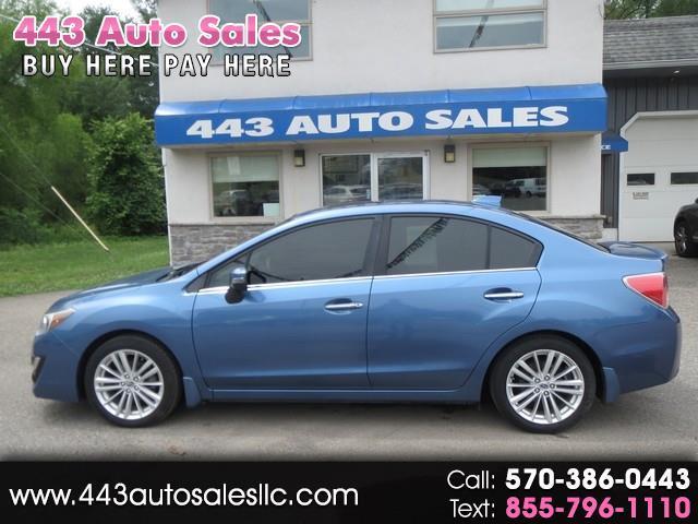 2016 Subaru Impreza Sedan 4dr CVT 2.0i Limited