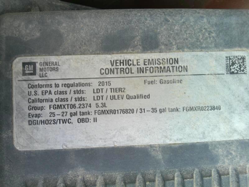 Chevrolet Silverado 1500 LTZ Crew Cab Long Box 4WD 2015