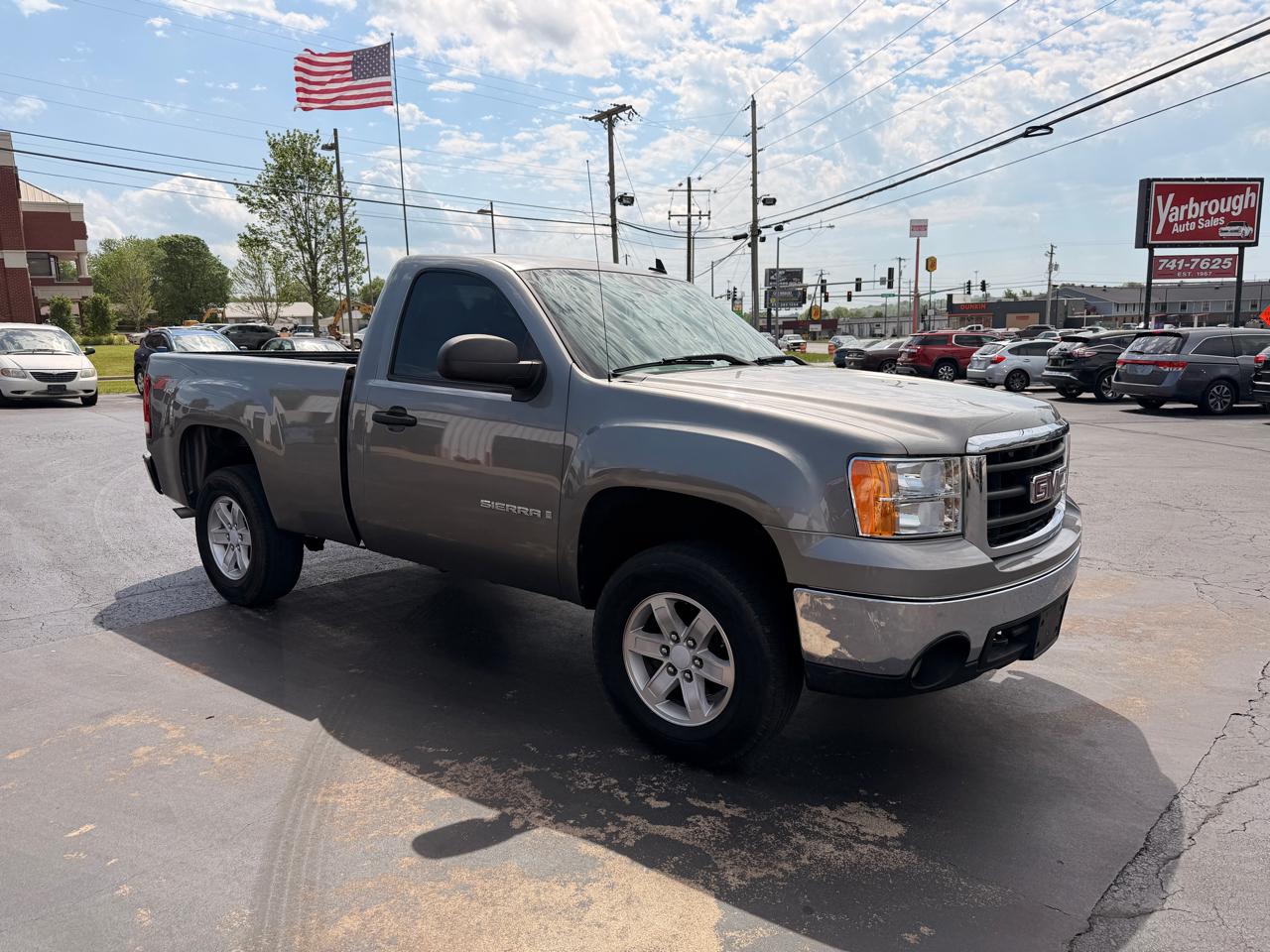 GMC Sierra 1500 4WD Reg Cab 119.0" SLE1 2008
