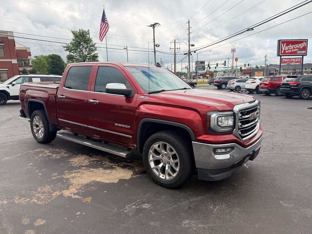 GMC Sierra 1500 SLT Crew Cab Long Box 4WD 2016