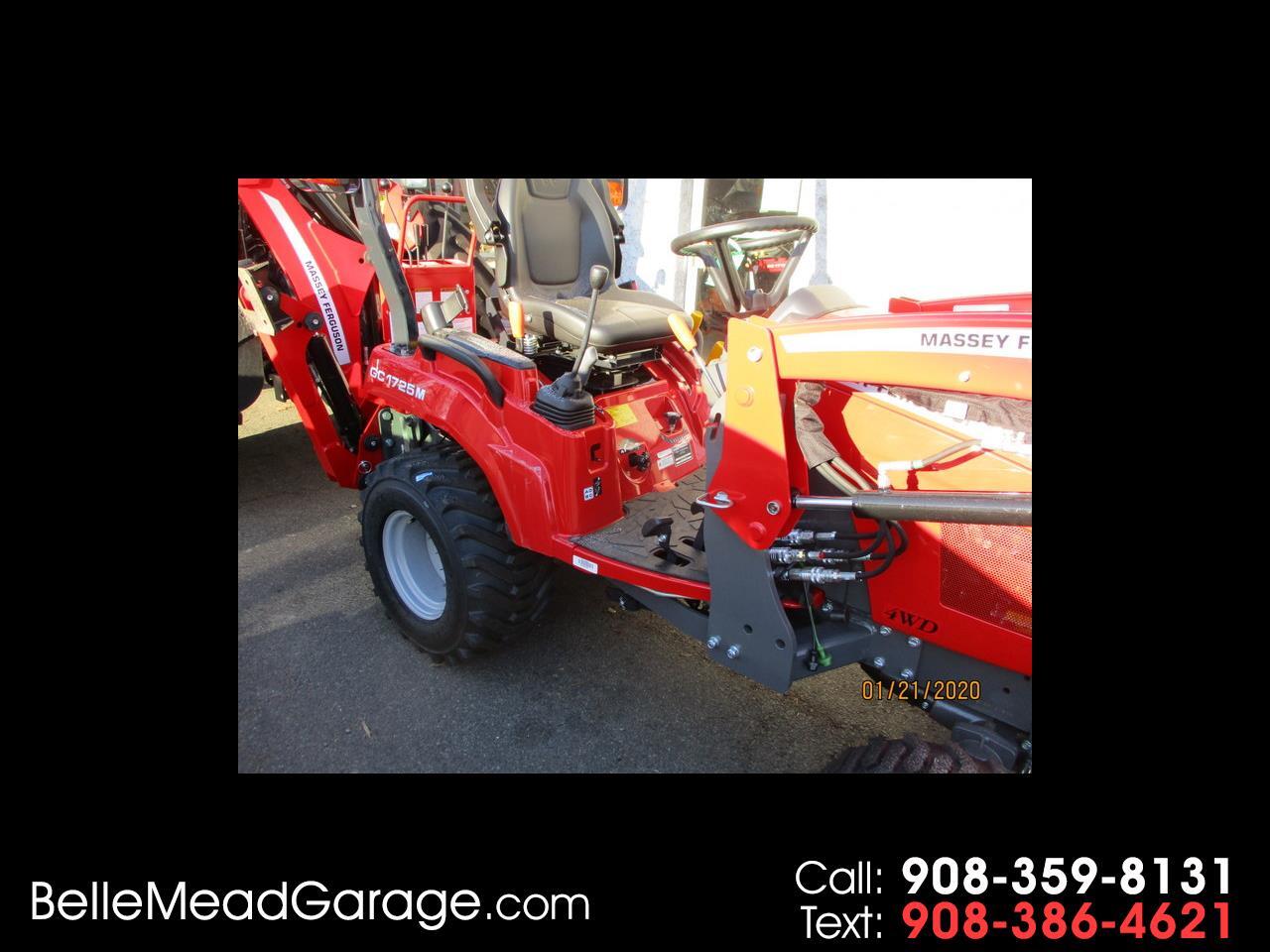 New 2019 Massey Ferguson Farm GC1725 M TRACTOR LOADER AND BACKHOE 4X4