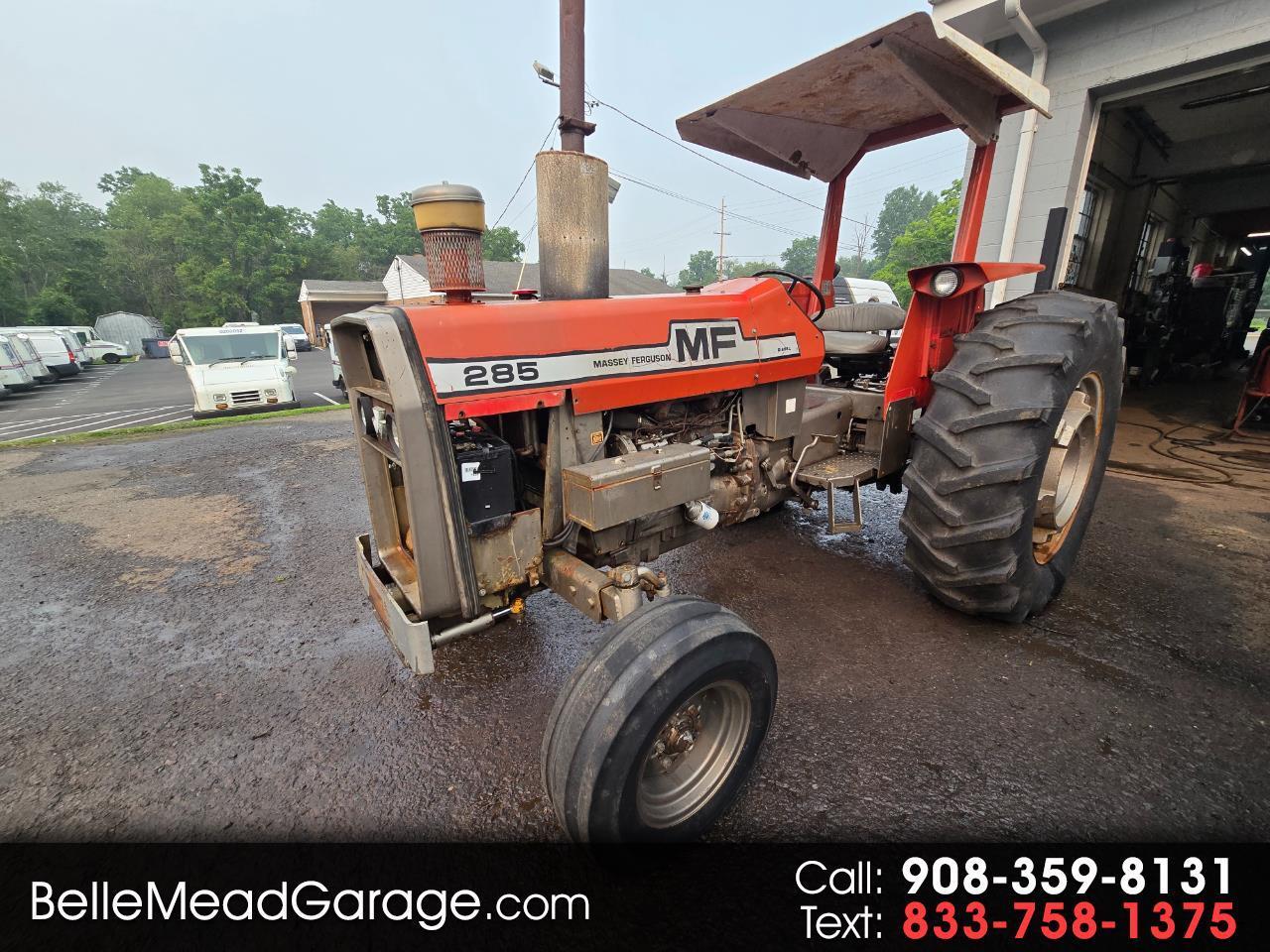 1978 Massey Ferguson Farm 285 2WD PLATFORM TRACTOR