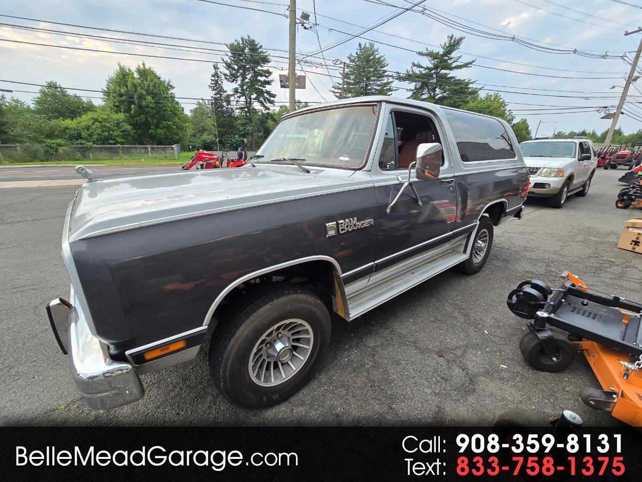 Dodge Ram Charger  1987