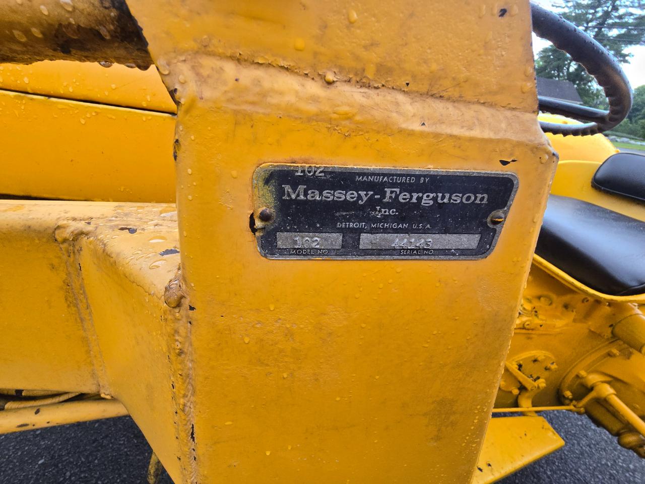 Massey Ferguson Farm  1964