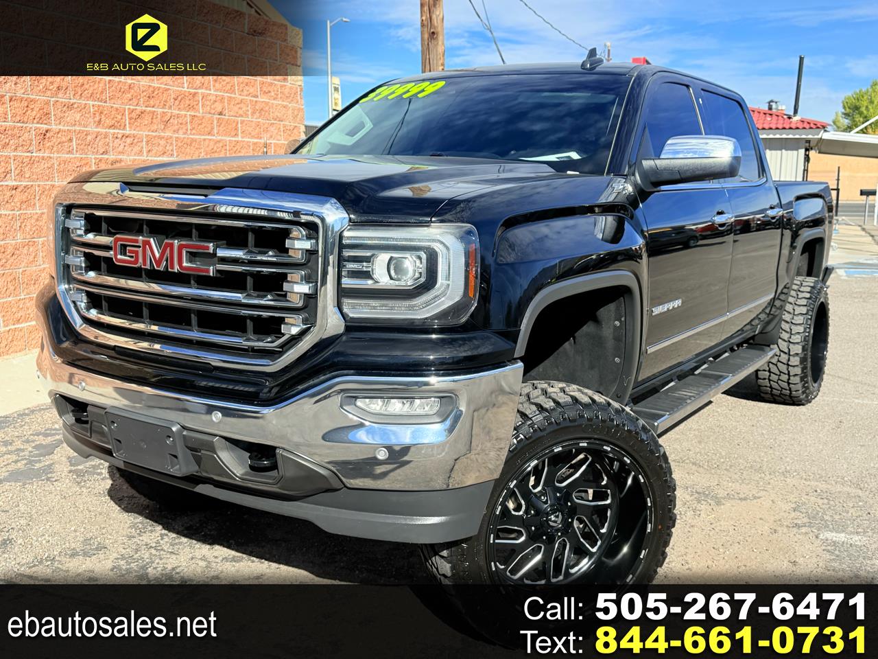 2018 GMC Sierra 1500 SLT Crew Cab Short Box 4WD