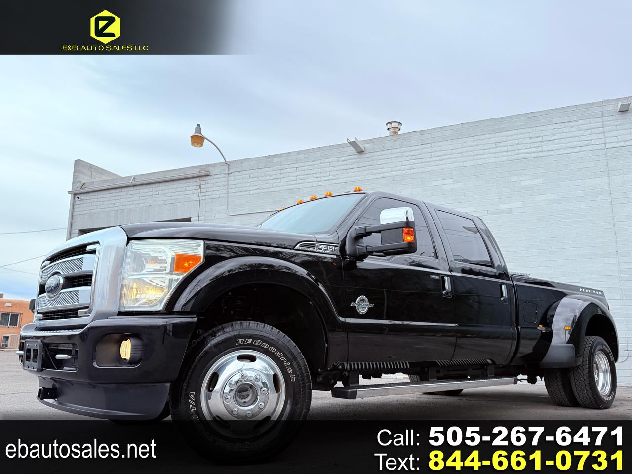 2016 Ford F-350 SD Platinum Crew Cab Long Box 4WD DRW
