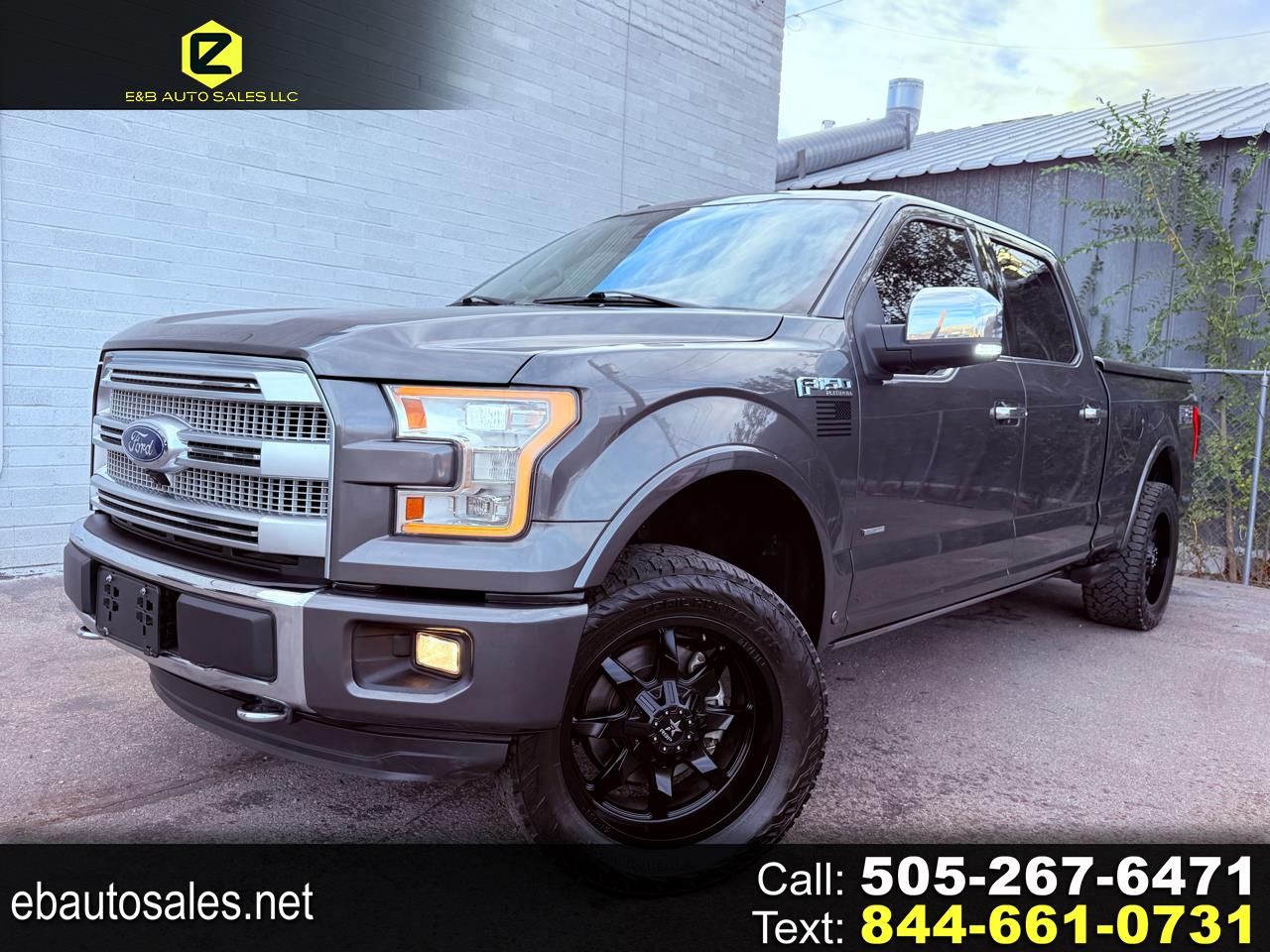 2016 Ford F-150 Platinum SuperCrew 5.5-ft. Bed 4WD