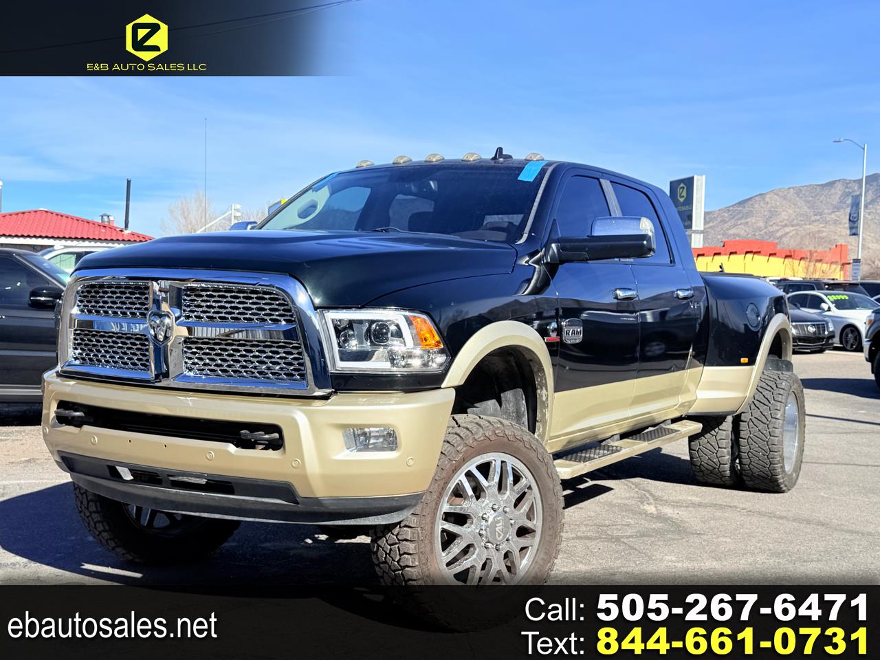 RAM 3500 Longhorn Mega Cab 4WD DRW 2016