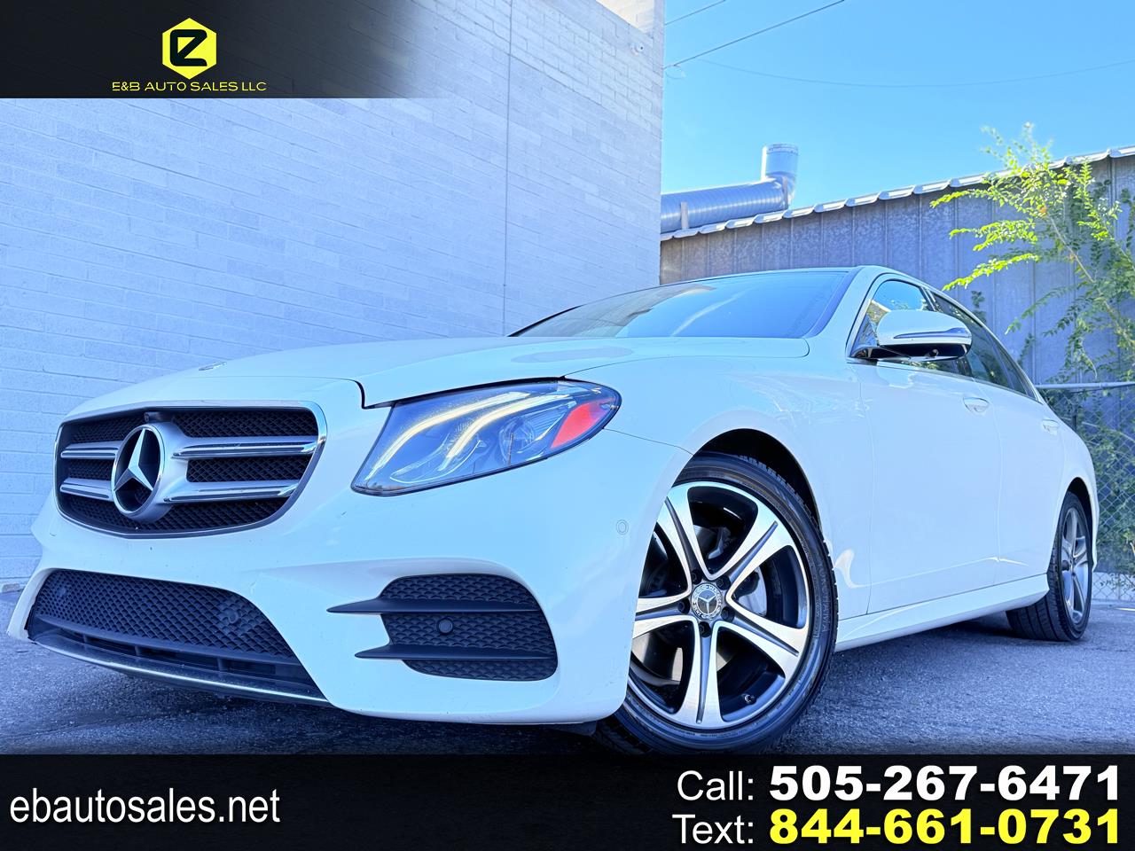 2019 Mercedes-Benz E-Class E300 Luxury Sedan