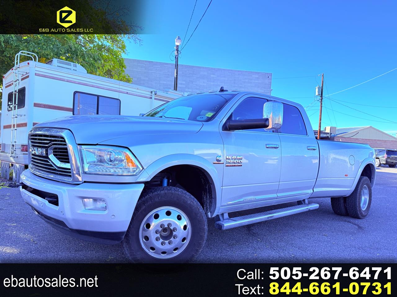 2016 RAM 3500 Longhorn Crew Cab LWB 4WD DRW