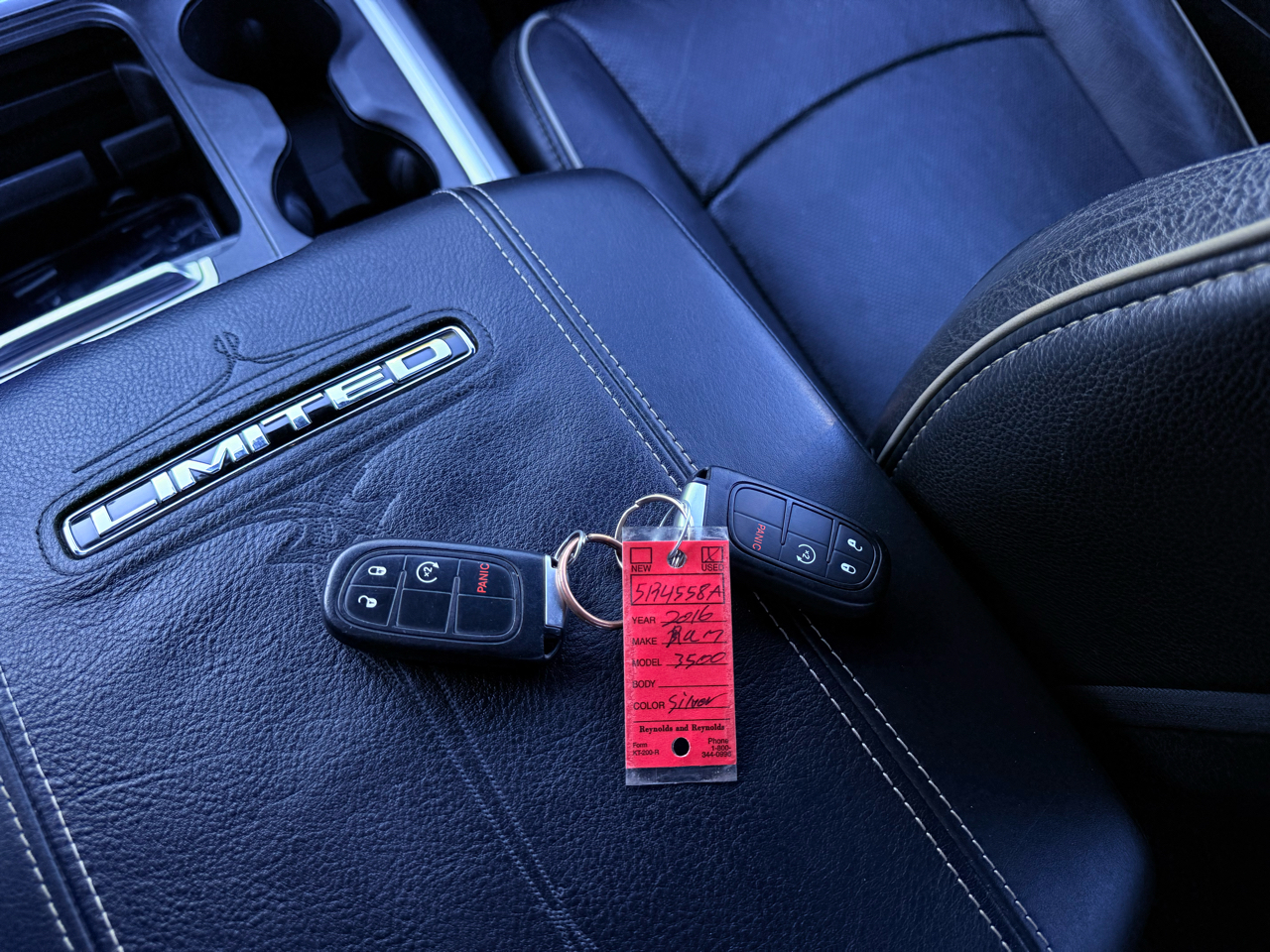 RAM 3500 Limited Crew Cab LWB 4WD DRW 2016