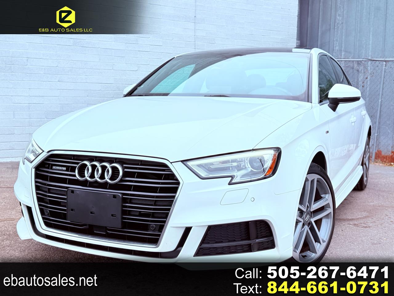 2018 Audi A3 2.0T Premium Plus quattro S tronic