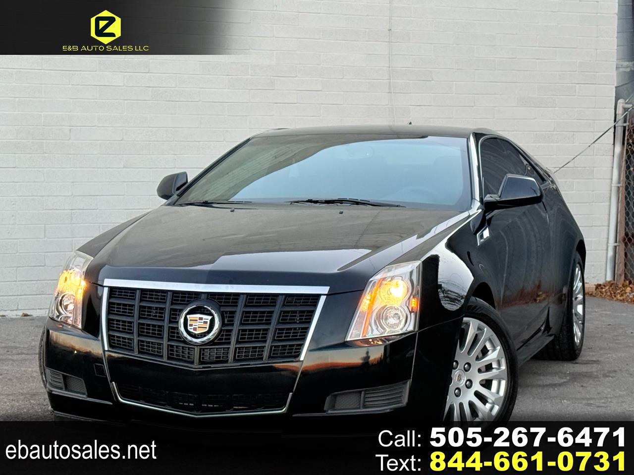 2012 Cadillac CTS Base Coupe