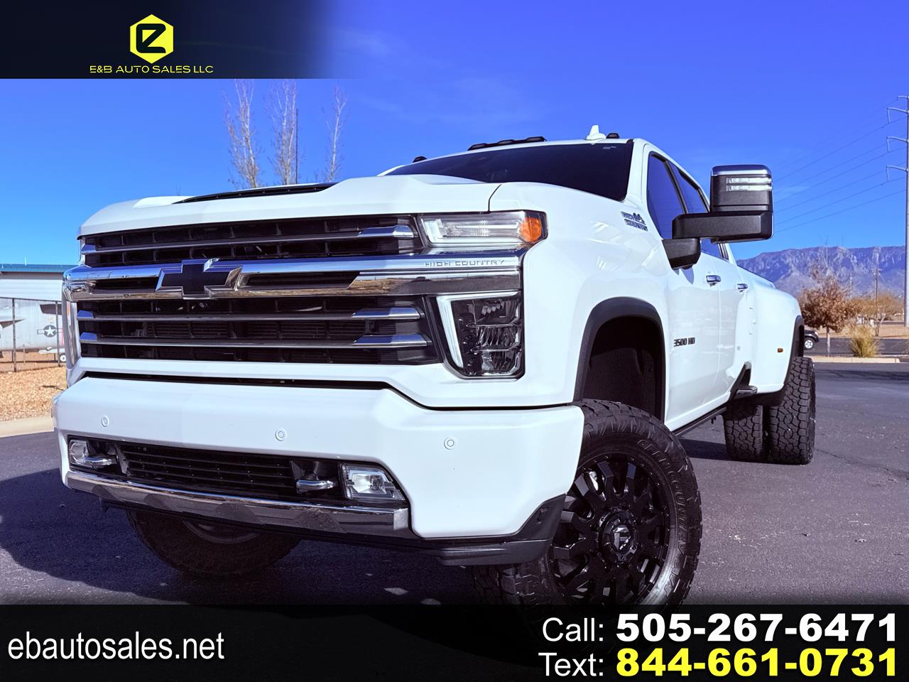 2021 Chevrolet Silverado 3500HD High Country Crew Cab Long Box DRW 4WD