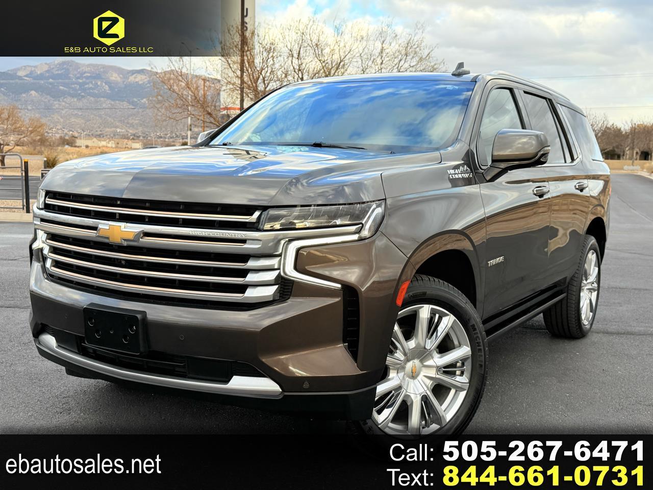 2021 Chevrolet Tahoe High Country 4WD