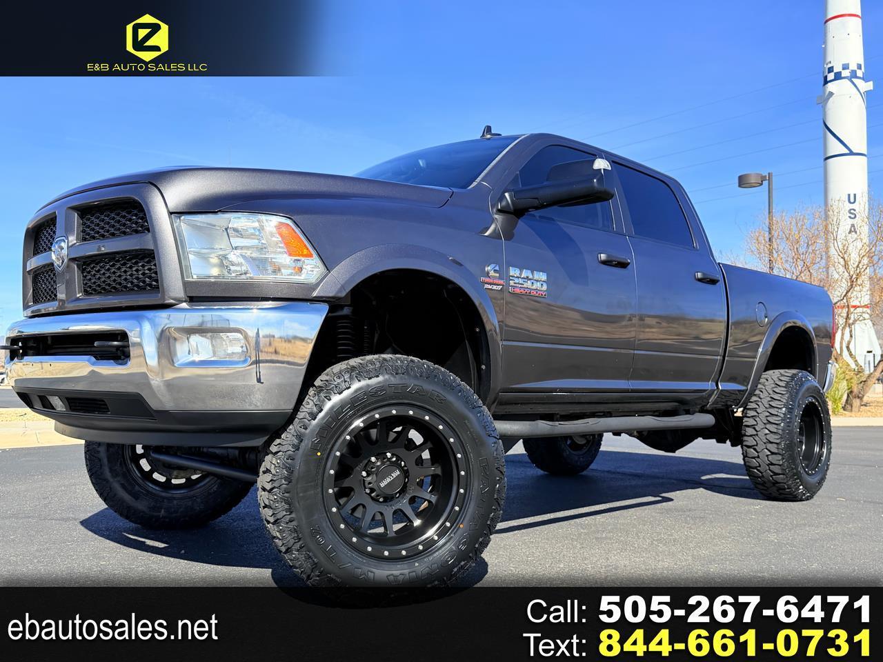 2016 RAM 2500 Outdoorsman 4x4 Crew Cab 6'4" Box