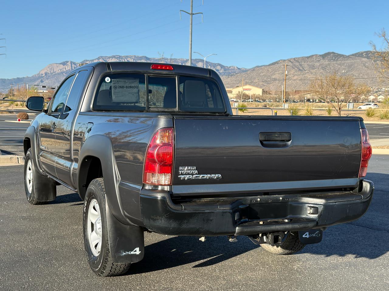 Toyota Tacoma Access Cab I4 5MT 4WD 2014