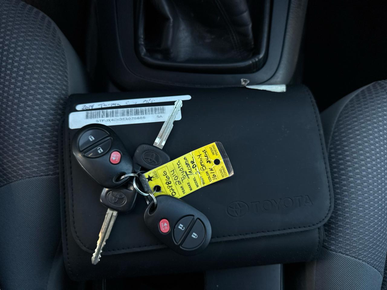 Toyota Tacoma Access Cab I4 5MT 4WD 2014