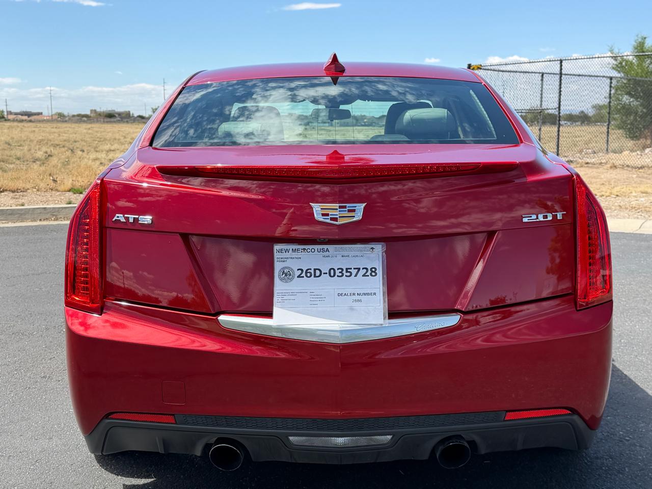 Cadillac ATS 2.0L Standard RWD 2017