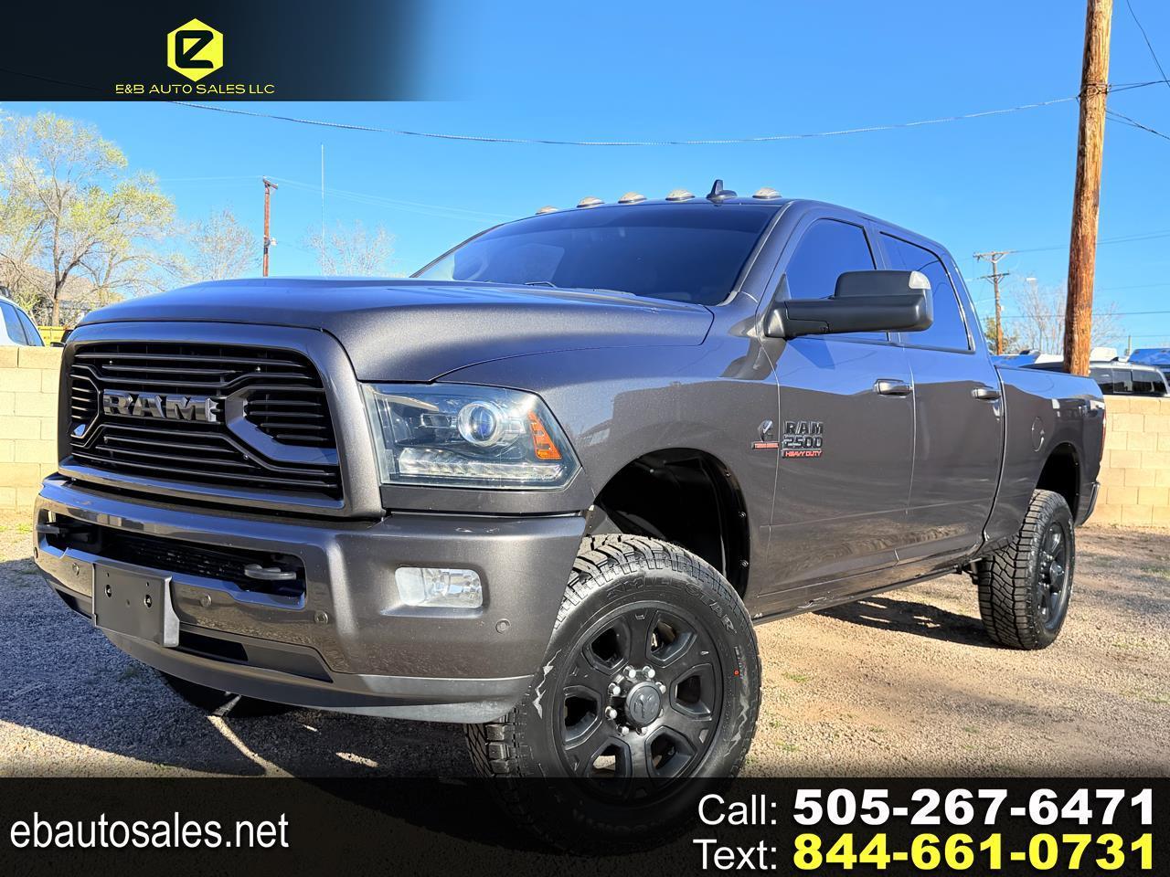 RAM 2500 Laramie Crew Cab SWB 4WD 2018