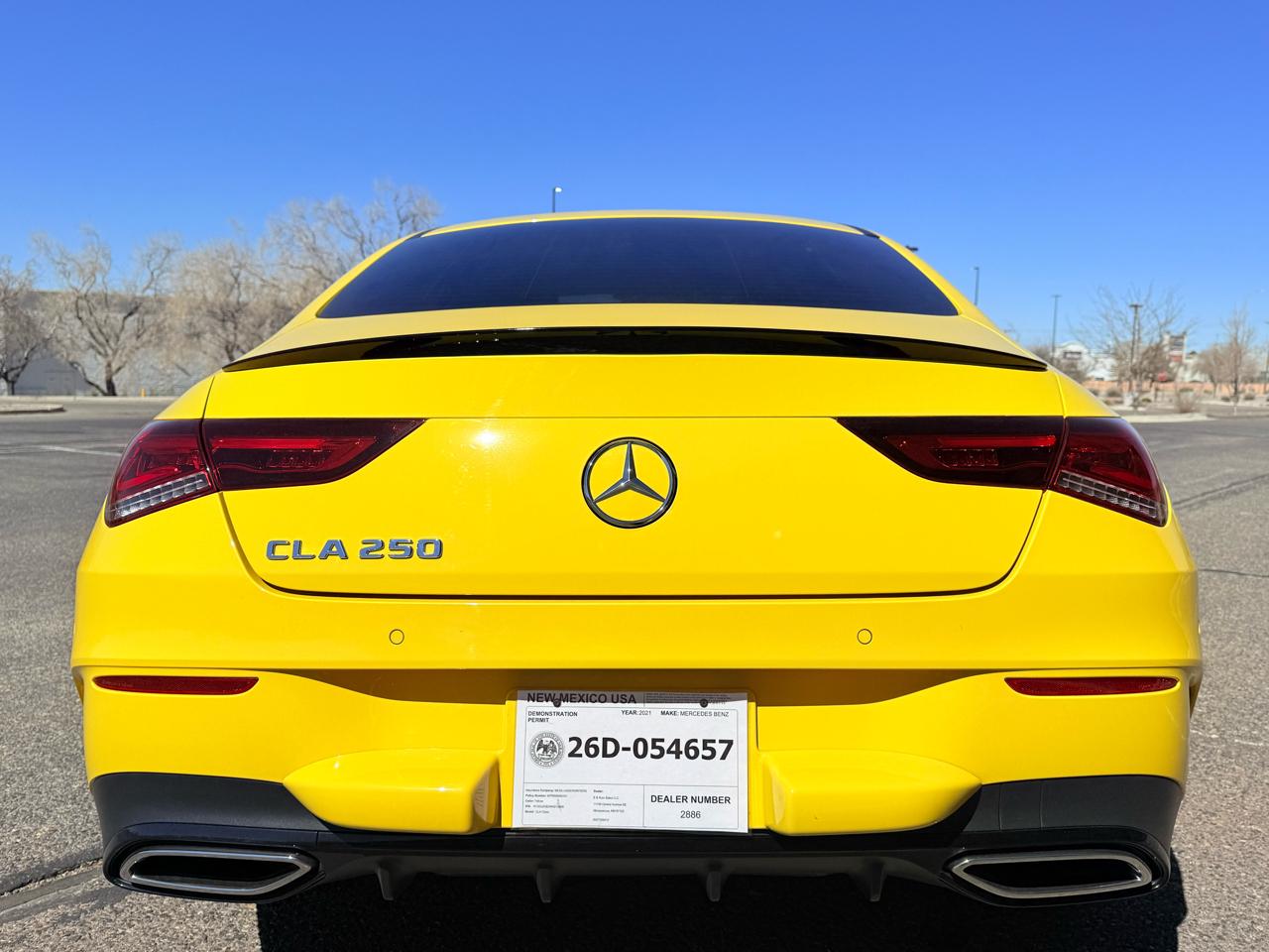 Mercedes-Benz CLA-Class CLA250 2021