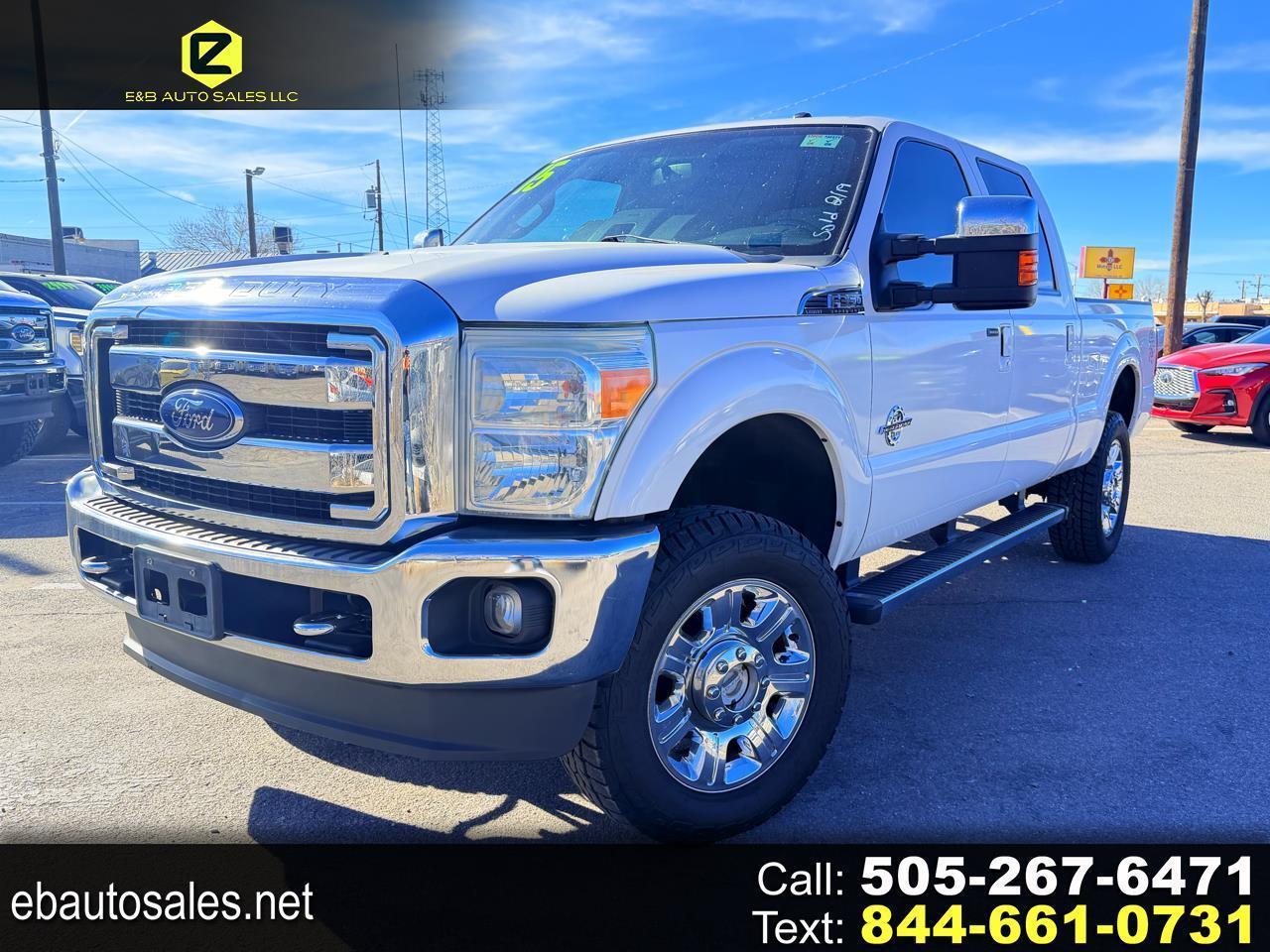 Ford F-350 SD Lariat Crew Cab 4WD 2015