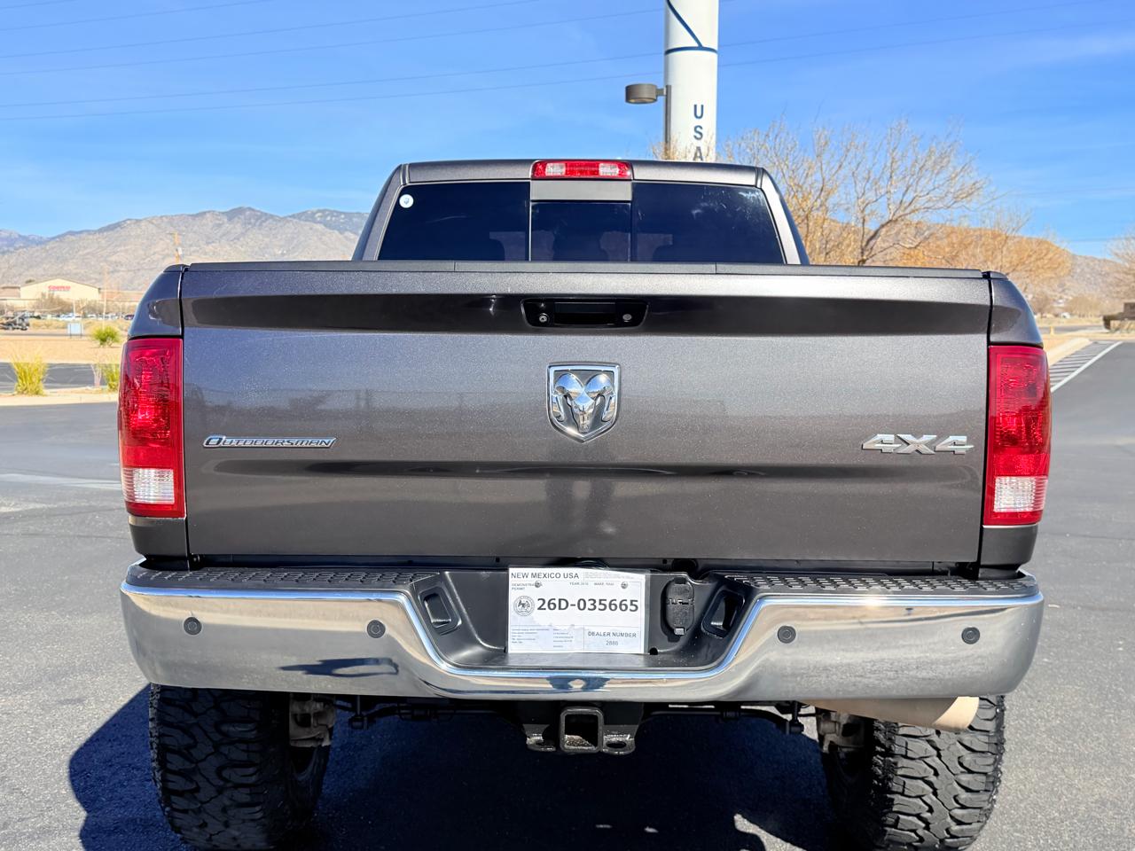 RAM 2500 Laramie Crew Cab SWB 4WD 2017