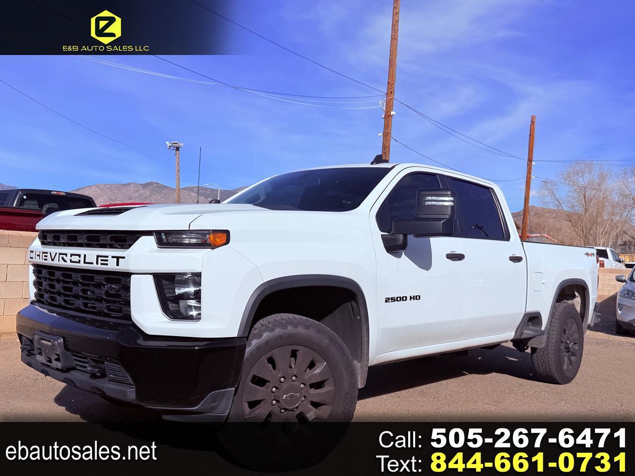 2022 Chevrolet Silverado 2500HD Custom Crew Cab Long Box 4WD