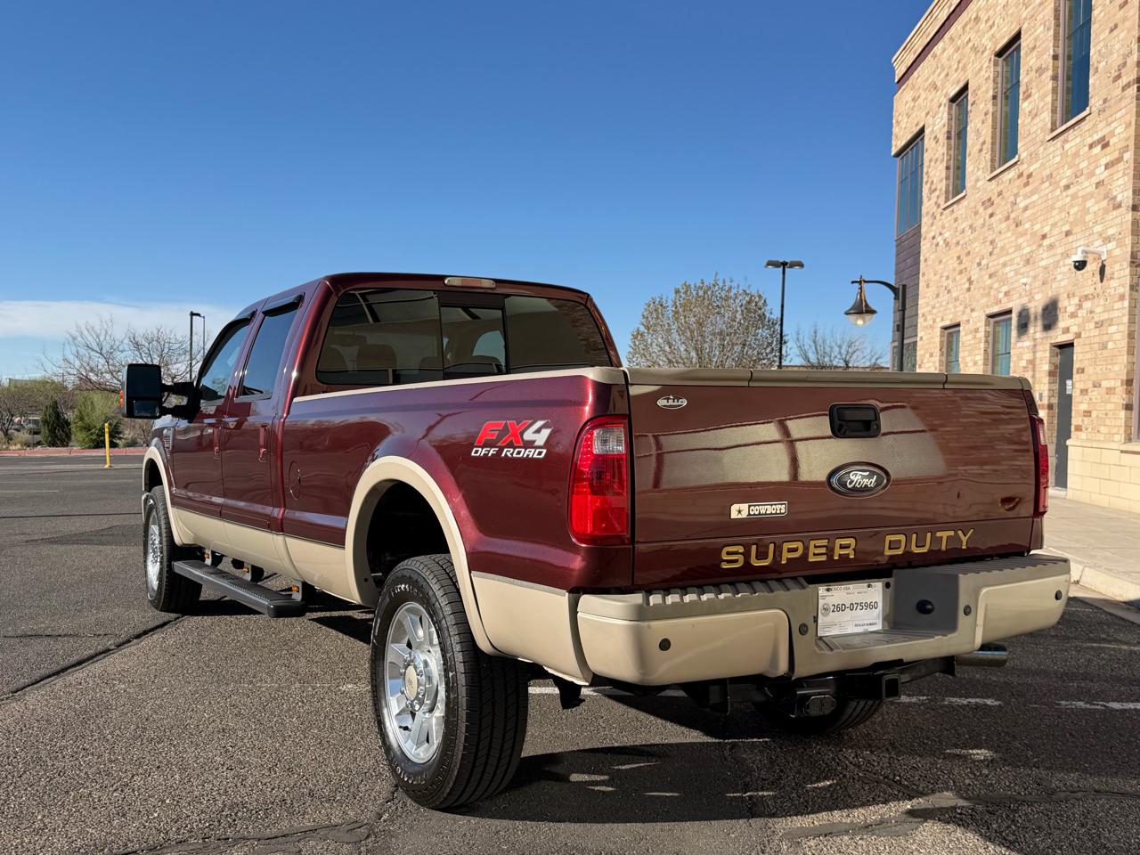 Ford F-350 SD King Ranch Crew Cab Long Bed 4WD 2010