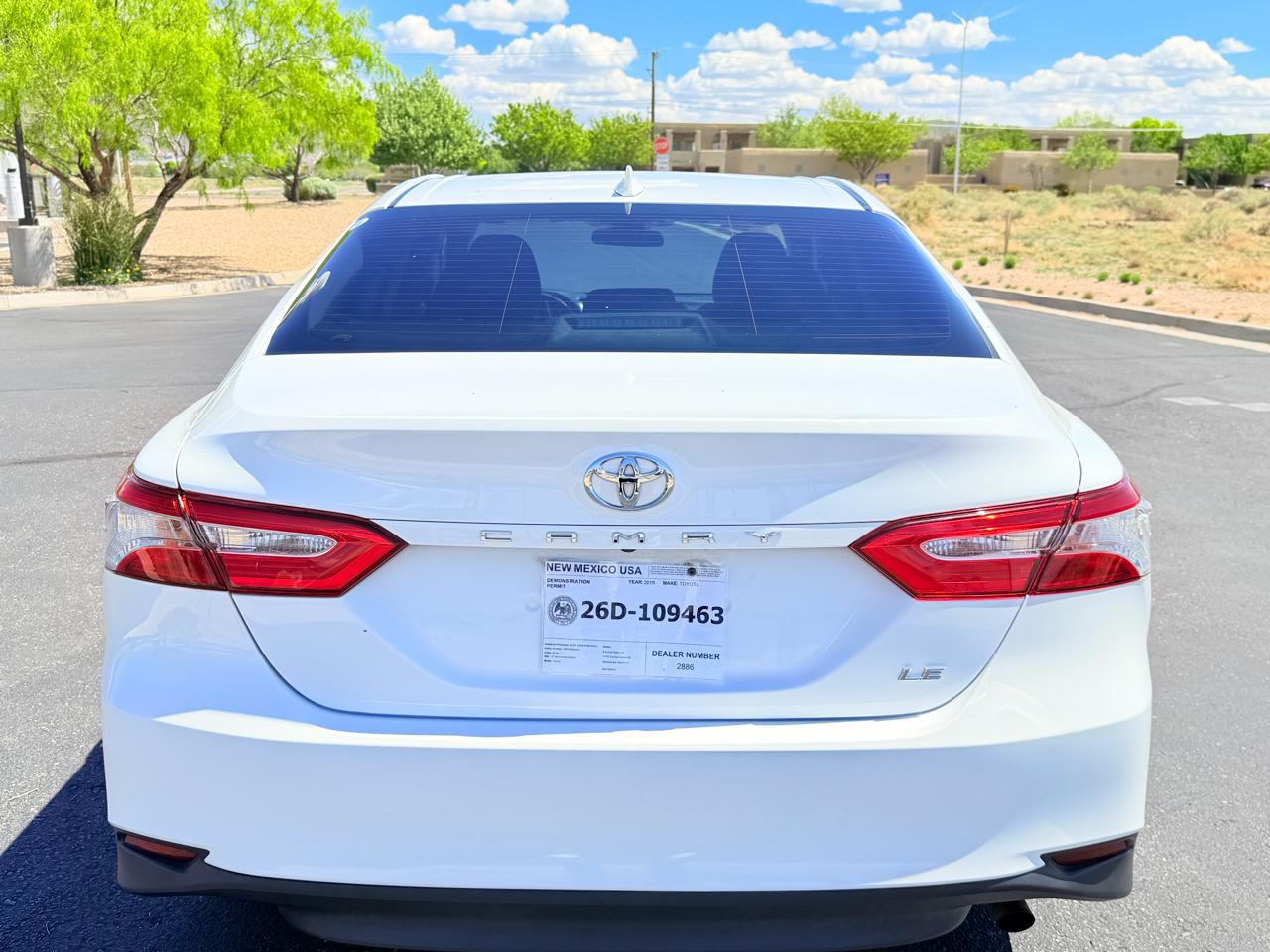 Toyota Camry XLE Auto (Natl) 2019