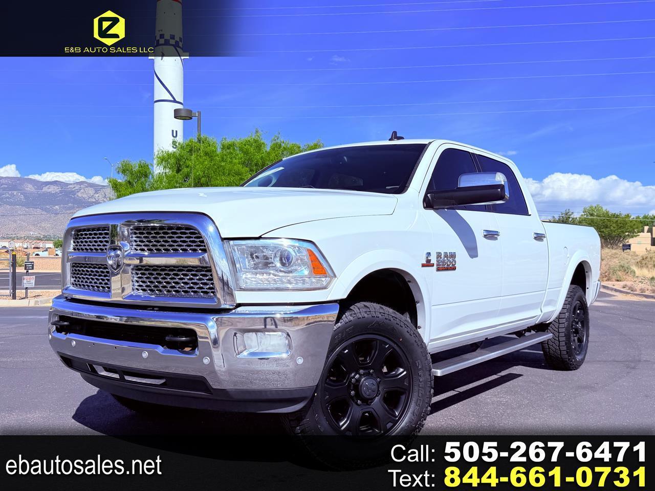 2017 RAM 2500 Laramie 4x4 Crew Cab 6'4" Box