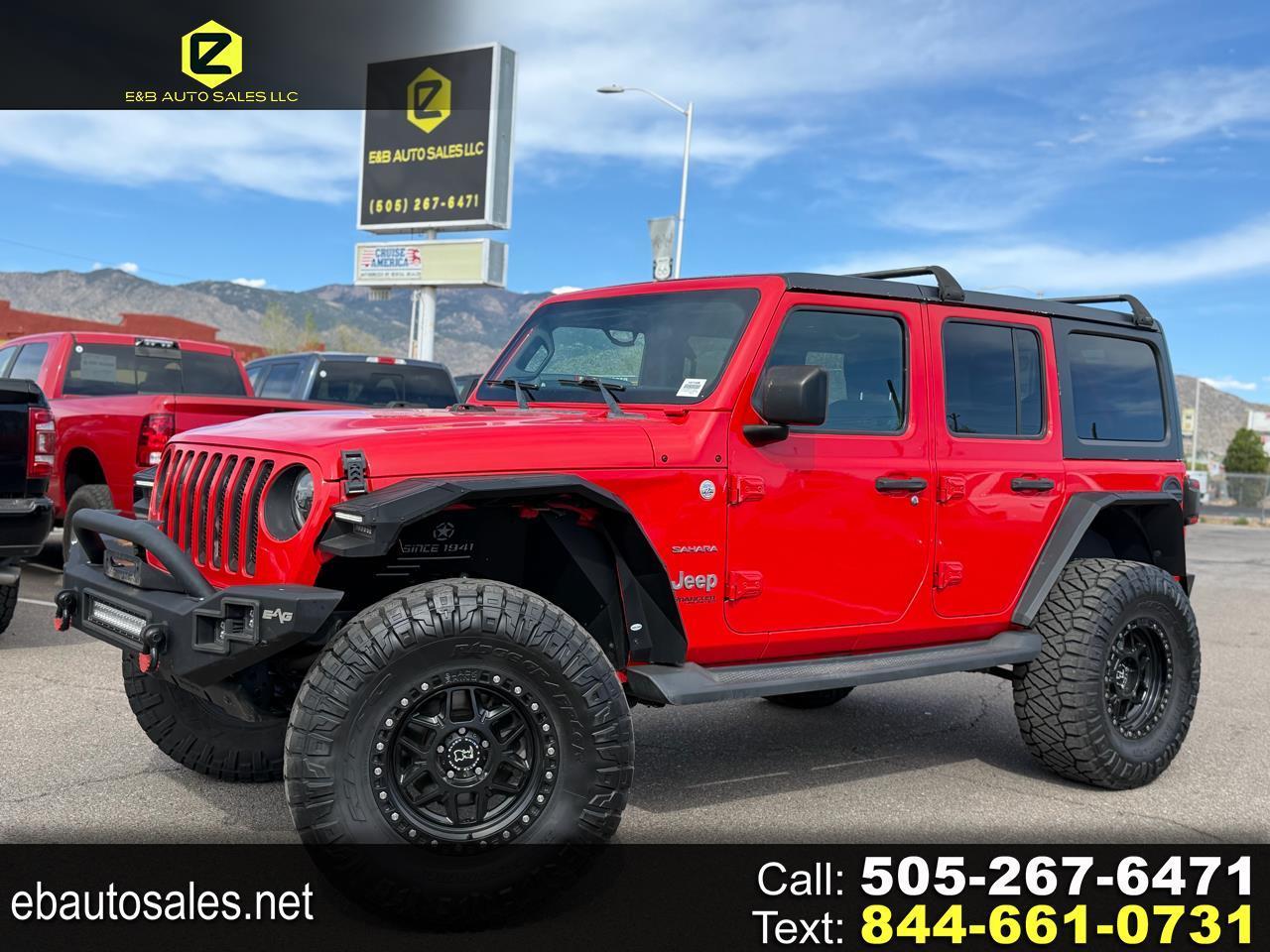 2019 Jeep Wrangler Unlimited Sahara 4x4