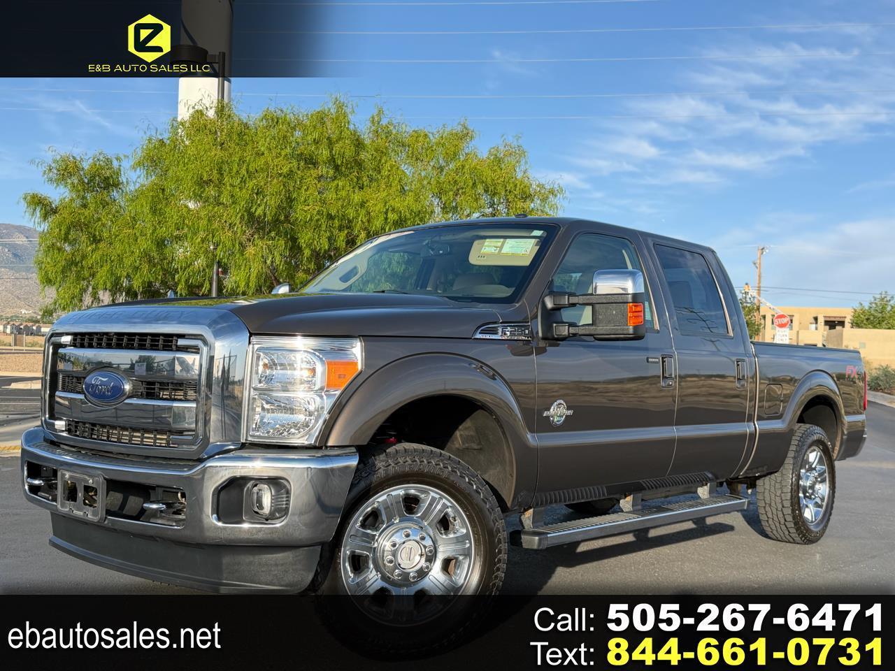 2015 Ford Super Duty F-250 SRW 4WD Crew Cab 172" Lariat