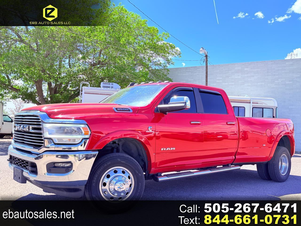 2020 RAM 3500 Laramie 4x4 Crew Cab 8' Box