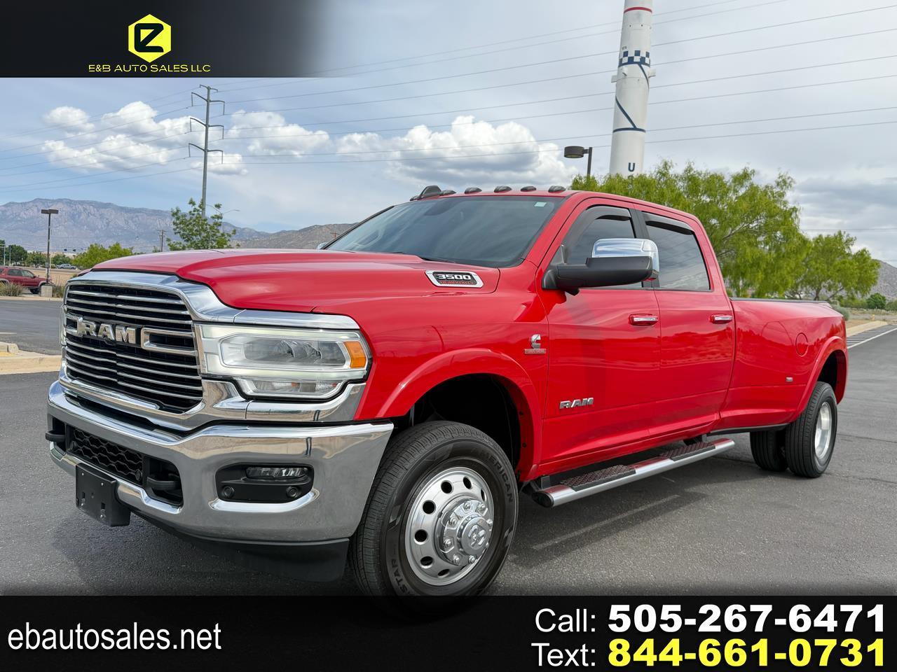 2020 RAM 3500 Laramie 4x4 Crew Cab 8' Box