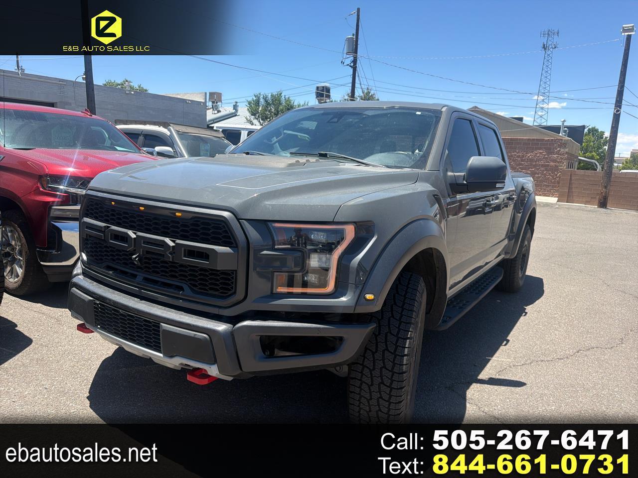 2018 Ford F-150 Raptor 4WD SuperCrew 5.5' Box