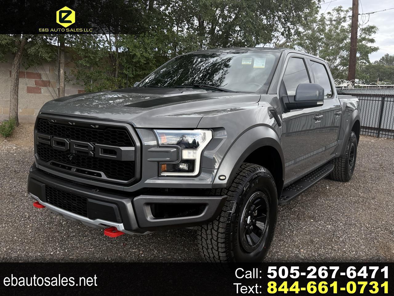 2018 Ford F-150 Raptor 4WD SuperCrew 5.5' Box