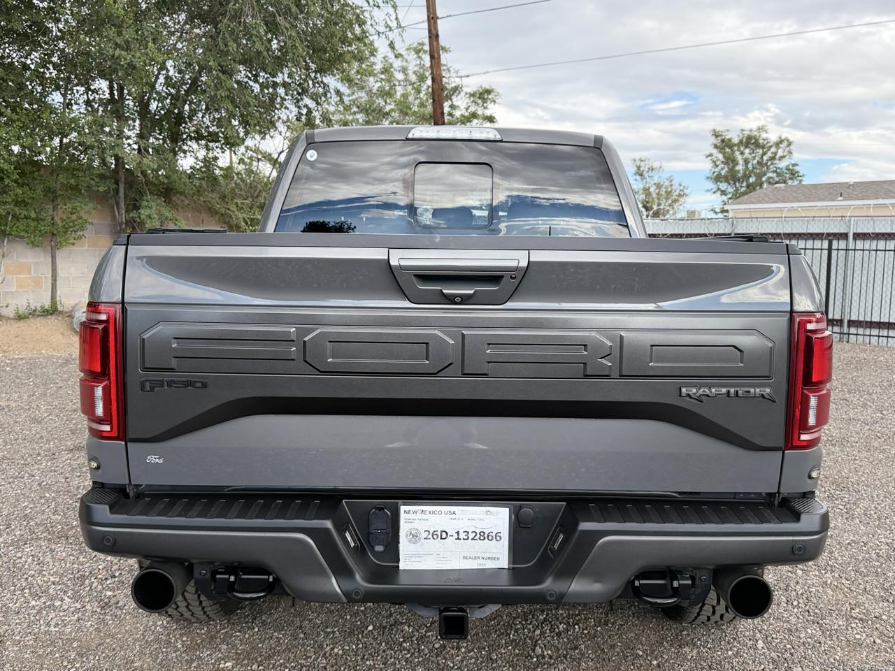 Ford F-150 Raptor 4WD SuperCrew 5.5' Box 2018