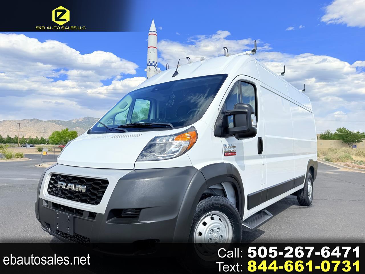 2022 RAM ProMaster Cargo Van 2500 High Roof 159" WB
