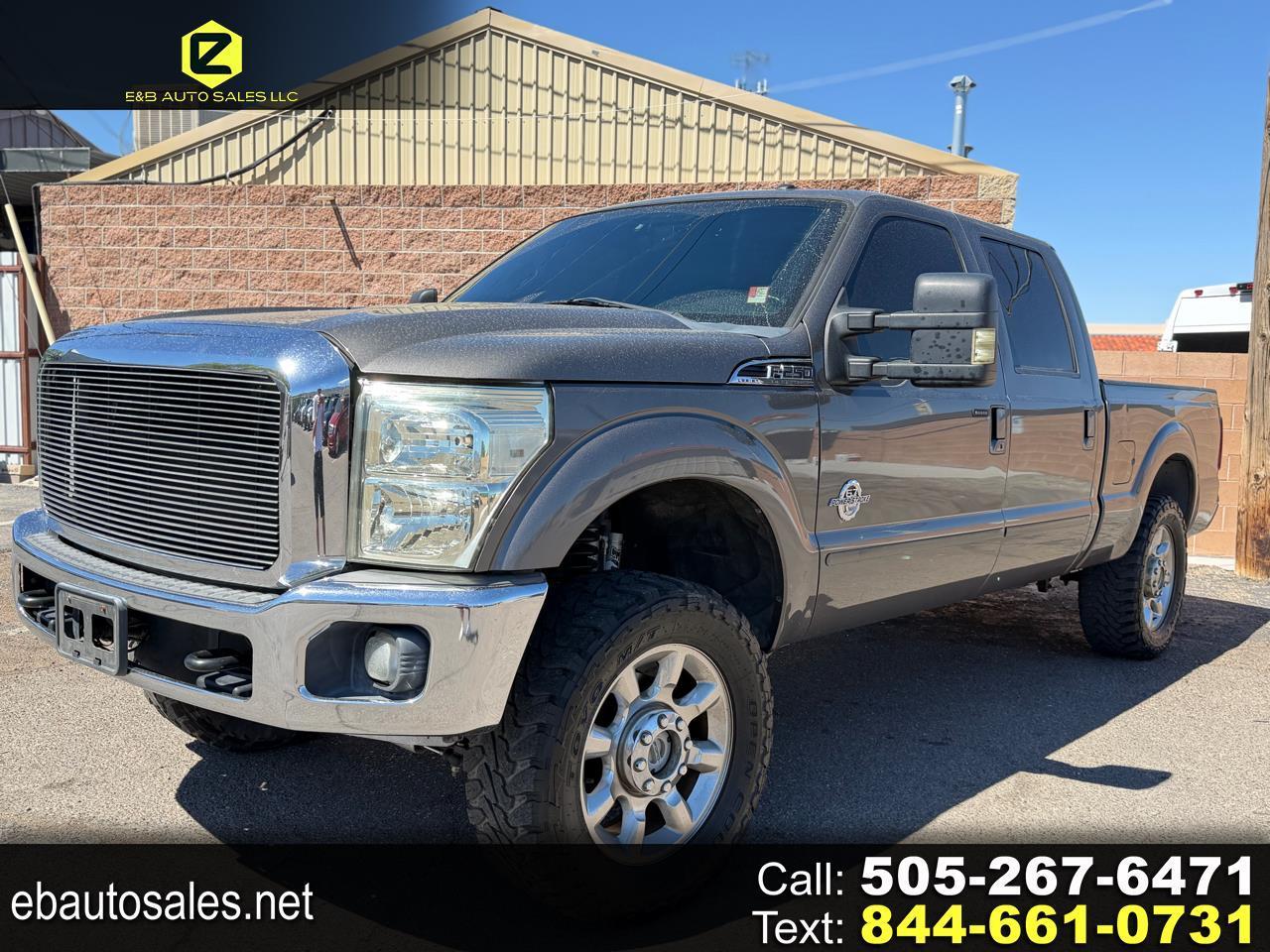 Ford Super Duty F-250 SRW 4WD Crew Cab 156" Lariat 2012