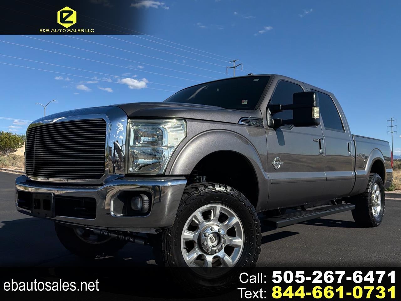 Ford Super Duty F-250 SRW 4WD Crew Cab 156" Lariat 2012