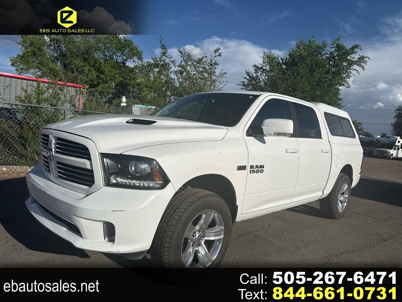 2017 RAM 1500 Sport 4x4 Crew Cab 5'7" Box