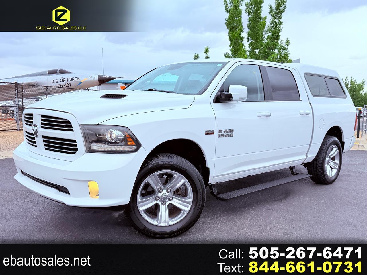 2017 RAM 1500 Sport 4x4 Crew Cab 5'7" Box