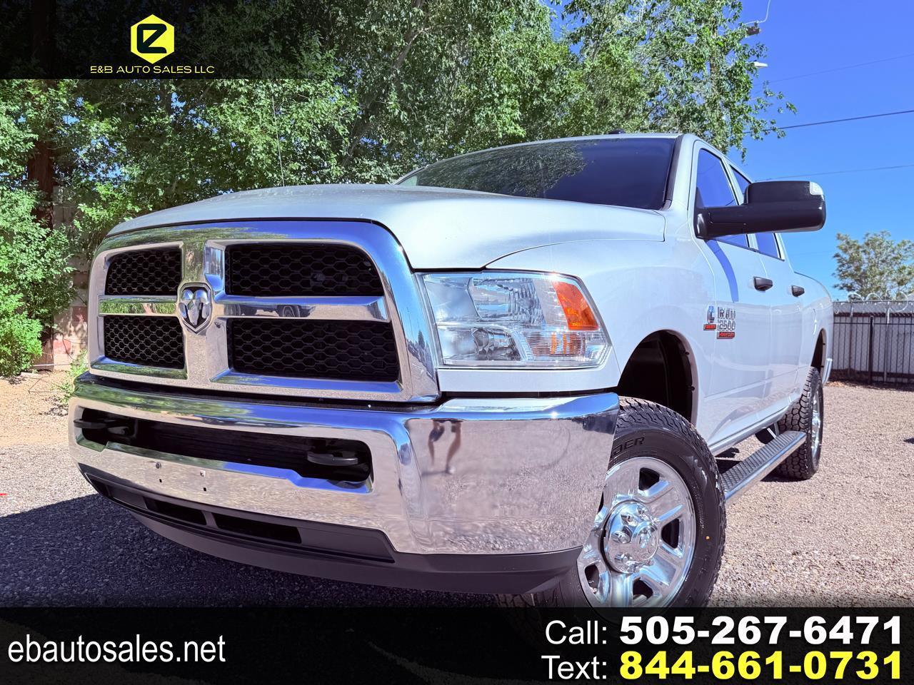 2018 RAM 2500 Tradesman 4x4 Crew Cab 6'4" Box